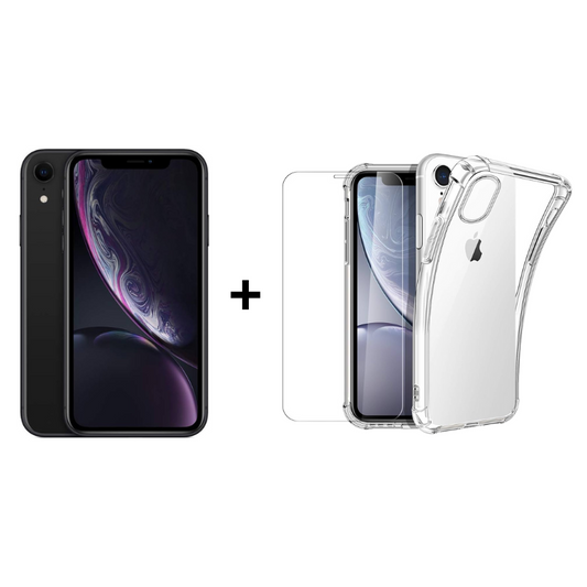 Pack iPhone XR 128GB Grade A+ et Protections