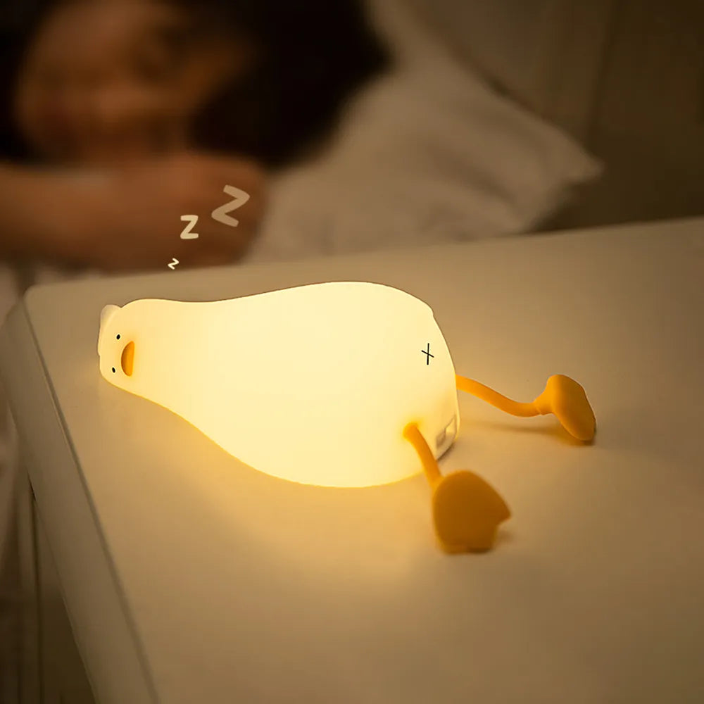 Silicone Duck LED Lamp