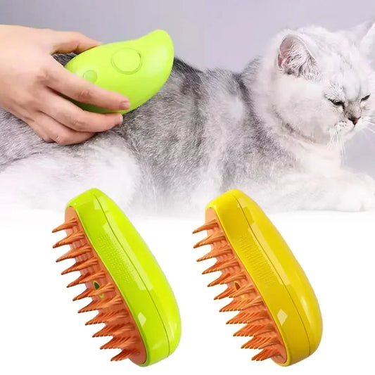 🔥 New 3 in 1 Electric Steam Brush for Cats