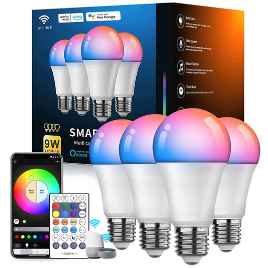 LED Smart Bulb RGB WIFI